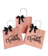 TÚI ĐỰNG QUÀ GIÁNG SINH ĐẸP IN LOGO THEO YÊU CẦU